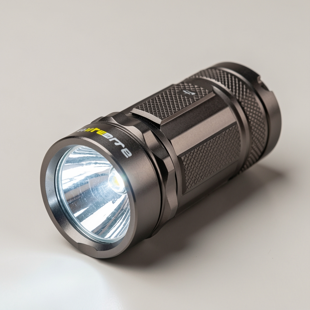 Nitecore P20iX yüksek lümen taktik fener USB-C şarj destekli kompakt metal gövde