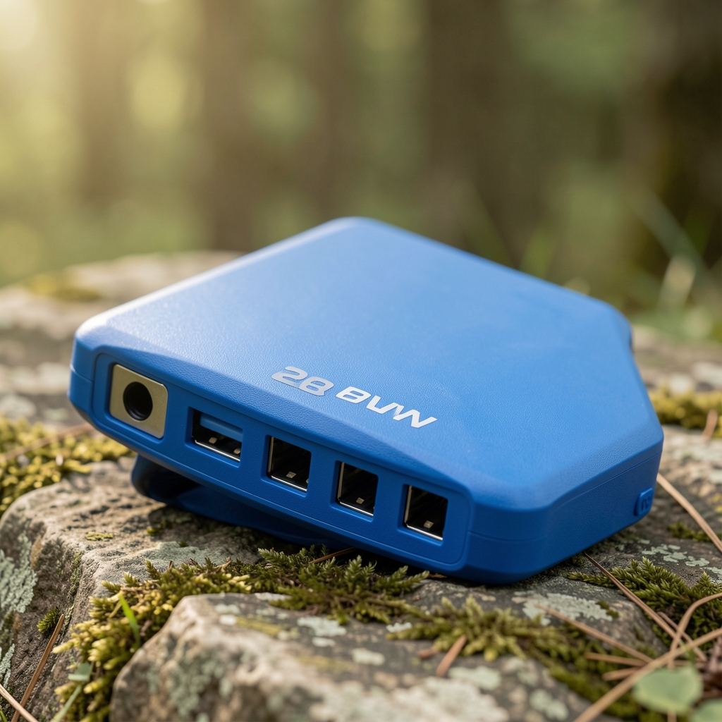BigBlue 28W katlanabilir güneş şarj cihazı 3 USB çıkışı kampçılar için