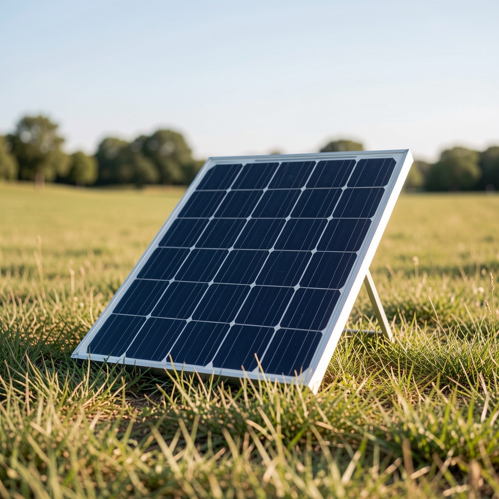 Katlanabilir kompakt solar şarj paneli açık havada