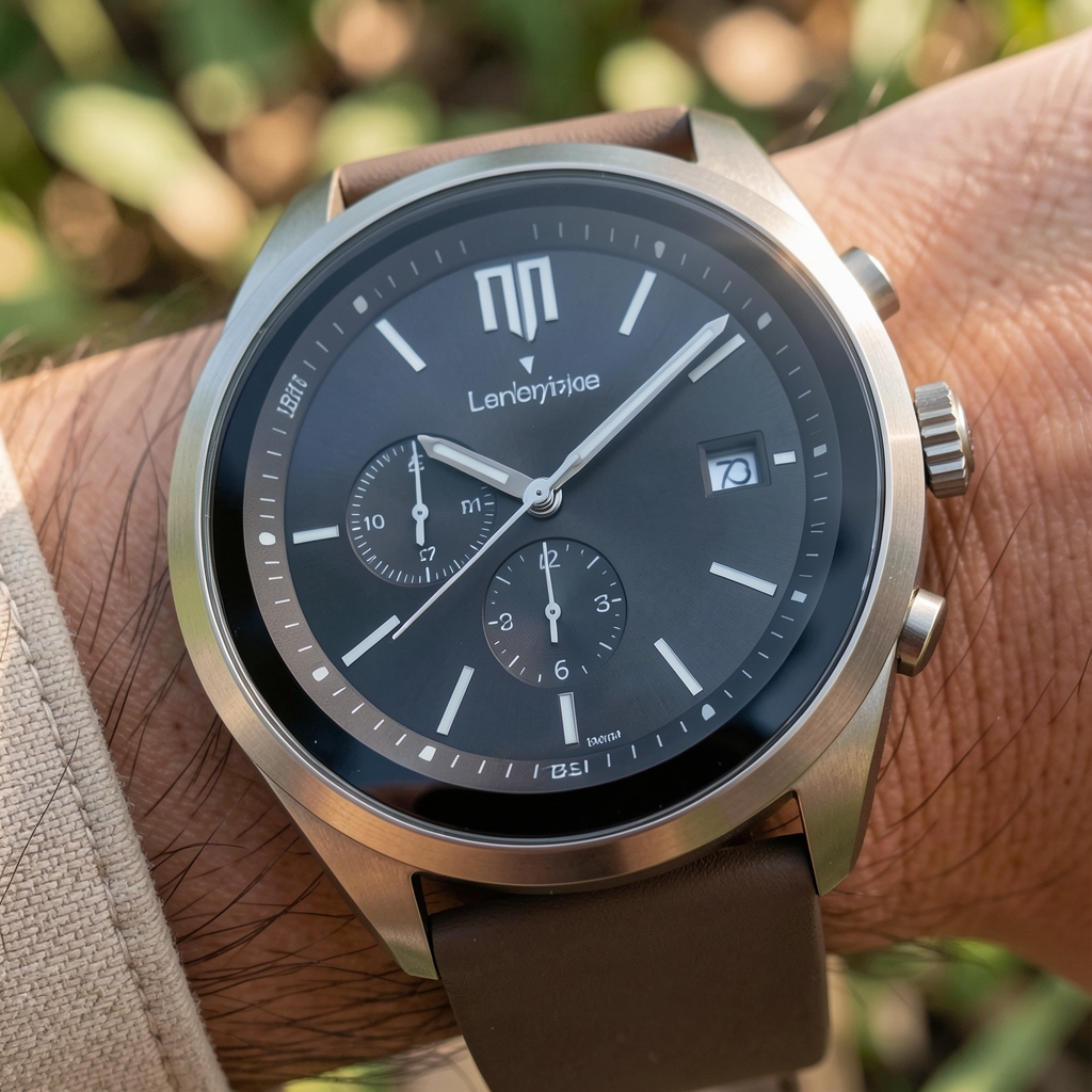 Garmin Fenix 7 outdoor akıllı saat, titanyum kasa ve tuş takımı detayı