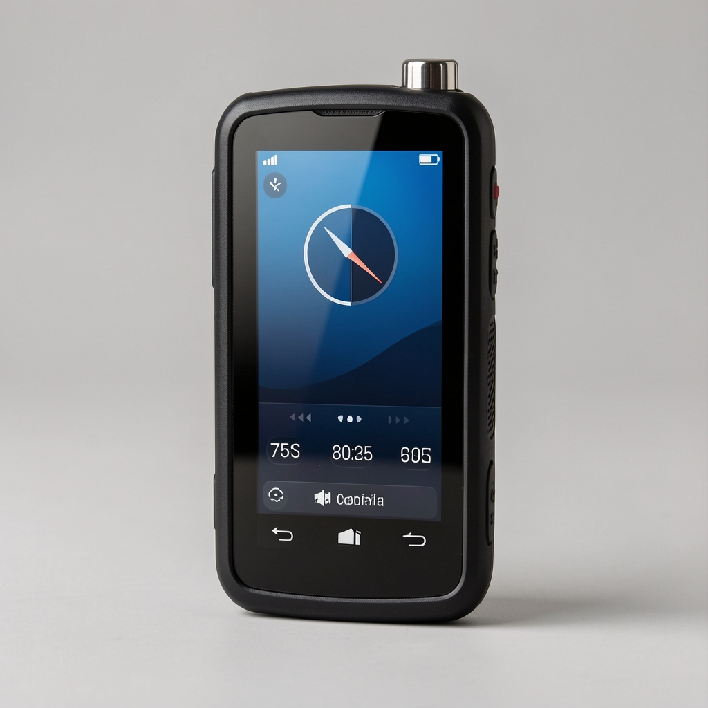 Garmin Oregon 750t GPS cihazı, dokunmatik ekran ve kamera modülü görünümü